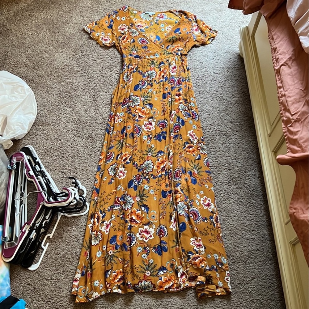 Patrons of Peace Floral Maxi Dress